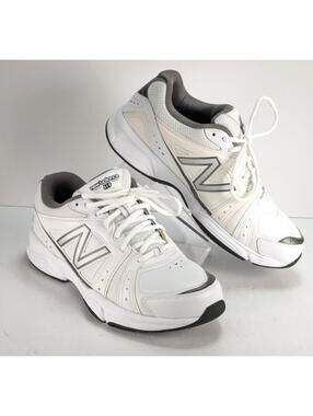 New Balance 519 MX519WG Mens White Logo Cross Training Sneaker Shoes Size 8.5 4E